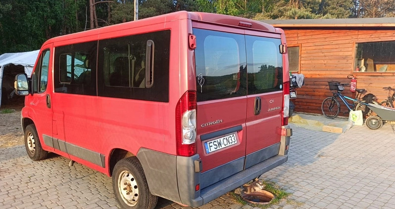 Citroen Jumper cena 26900 przebieg: 251274, rok produkcji 2009 z Piechowice małe 56